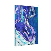 Blue Woman - Canvas Stretched, 1.5''