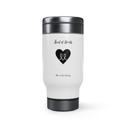 Thief of Hearts - Stainless Steel Travel Mug with Handle, 14oz