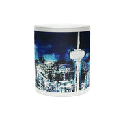 Frozen City - Metallic Mug (Silver) Art Mug