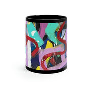 String - 11oz Black Mug Art Mug