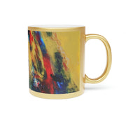 Eruption - Metallic Mug (Gold) Art Mug