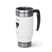 Thief of Hearts - Stainless Steel Travel Mug with Handle, 14oz