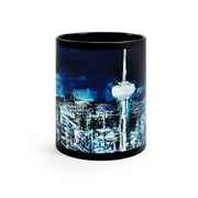 Frozen City - 11oz Black Mug Art Mug