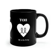 TOH - 11oz Black Mug