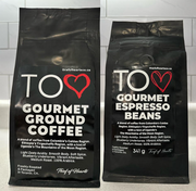 Gourmet Ground Coffee and Expresso Beans