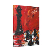 Game of Chess - Canvas Stretched, 1.5''