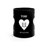 TOH - 11oz Black Mug