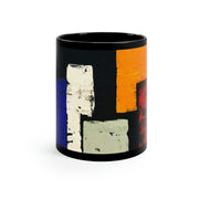 City Moon - 11oz Black Mug Art Mug